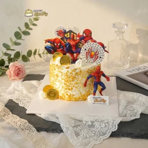 Bánh kem bắp siêu nhân cho bé