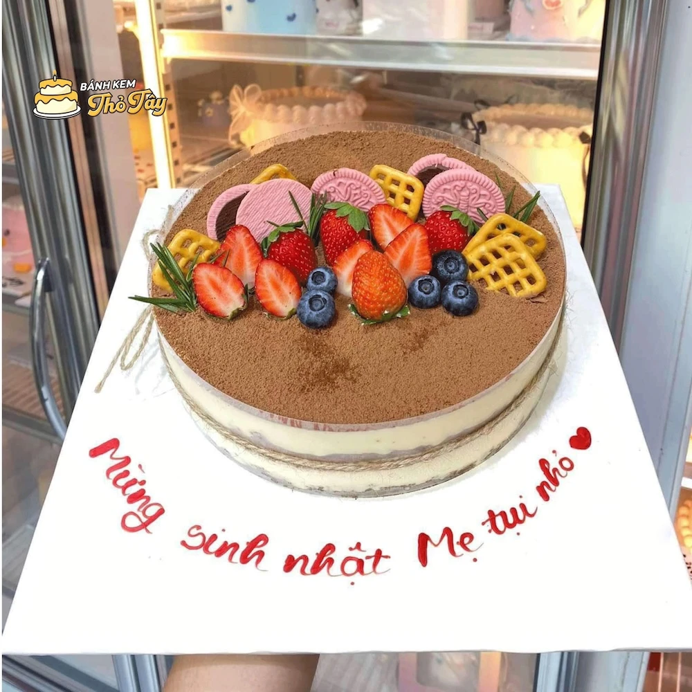 Tiệm bánh Thỏ Tây có nhiều mẫu Tiramisu đẹp