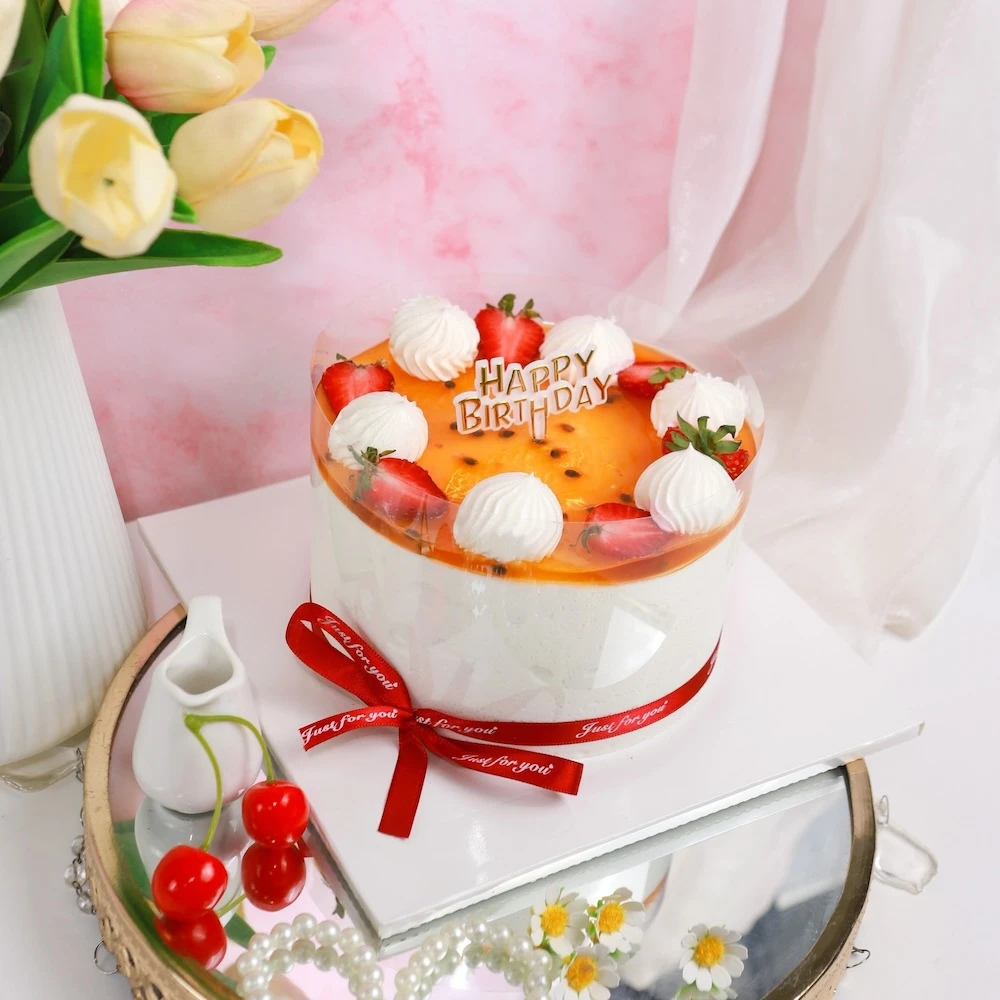 Bánh mousse chanh leo