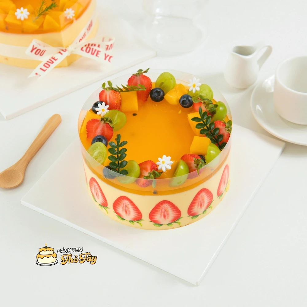 Bánh mousse hương vị thơm ngon