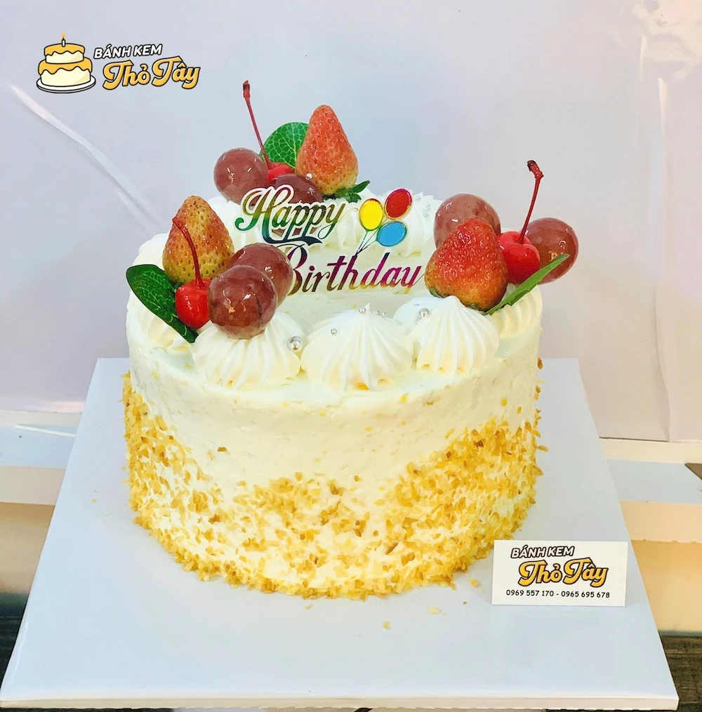 Bánh kem bắp ngon tại Thỏ Tây