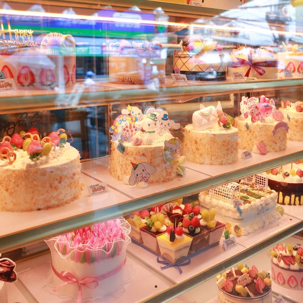 Tiệm bánh kem bắp ngon