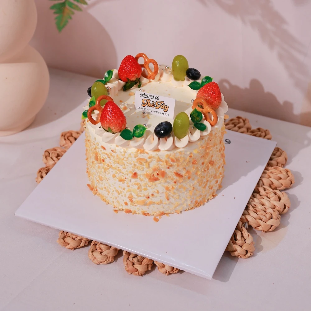 Bánh kem bắp hay còn gọi là bánh kem ngô