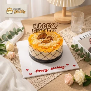 Bánh trứng muối sốt kem ngon