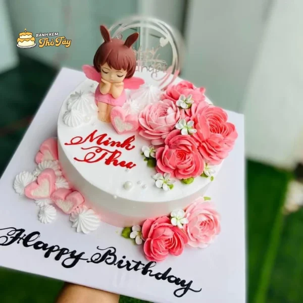 Bánh sinh nhật bé gái 3 tuổi