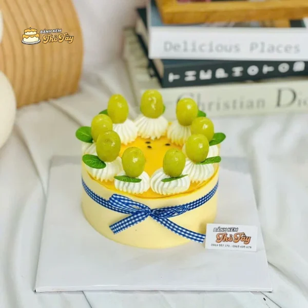 Bánh kem mouse chanh dây