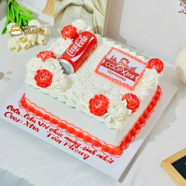 Bánh kem hình chữ nhật đẹp