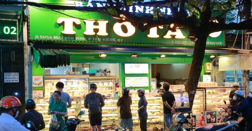 Tiệm bánh kem ngon ở Sài Gòn