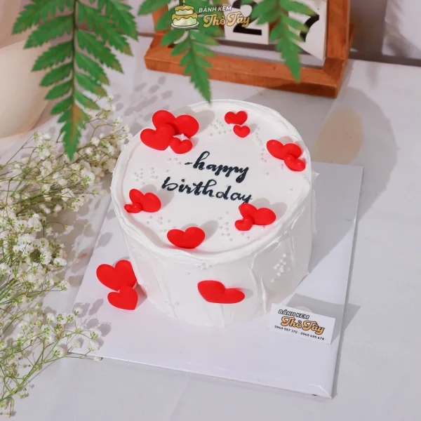 Bánh kem tặng người yêu