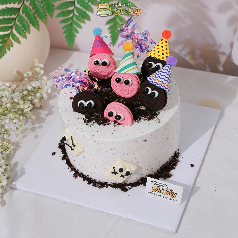 Bánh kem oreo dễ thương