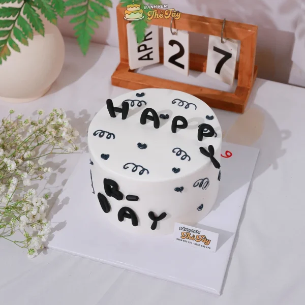 Bánh kem happy birthday