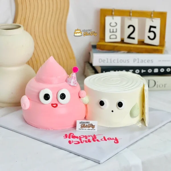 Bánh kem hài hước cho bạn thân