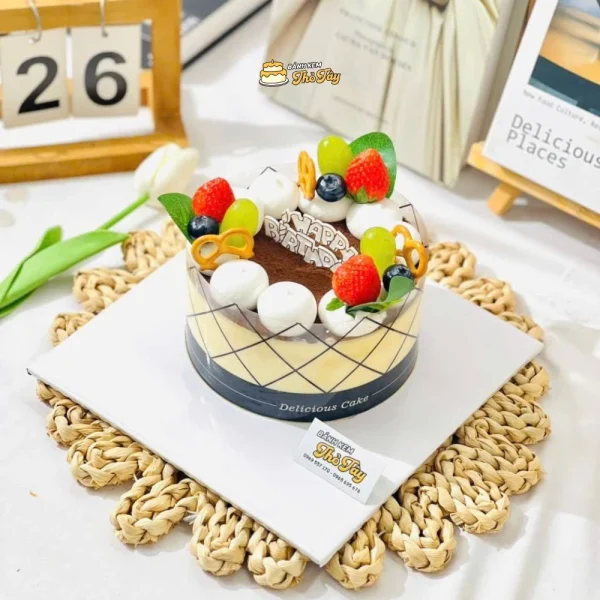 Bánh kem tiramisu Hàn Quốc