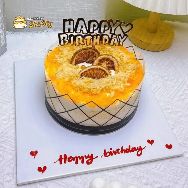 Bánh trứng muối sốt kem ngon