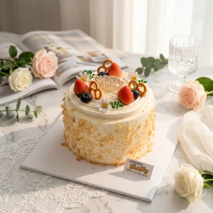 Bánh kem bắp đơn giản