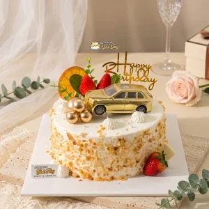 Bánh kem bắp tặng sếp