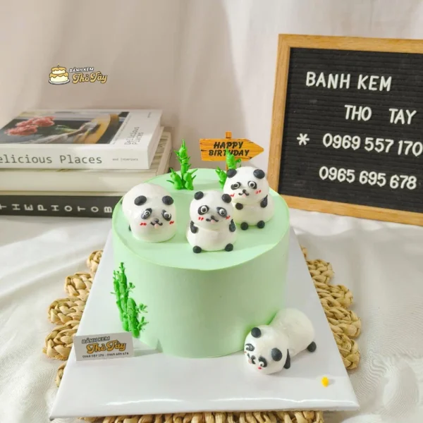 Bánh kem gấu trúc