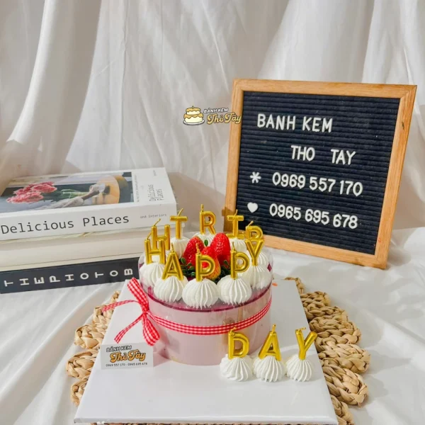 Bánh mousse mini happy birthday