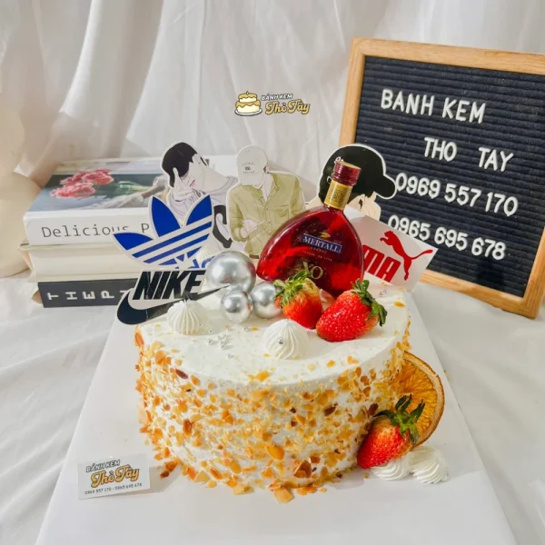 Bánh kem bắp sang trọng