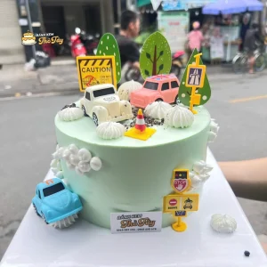 Bánh kem xe hơi cho bé