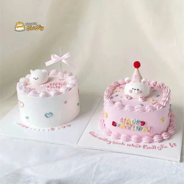 Bánh kem tạo hình 3D dễ thương