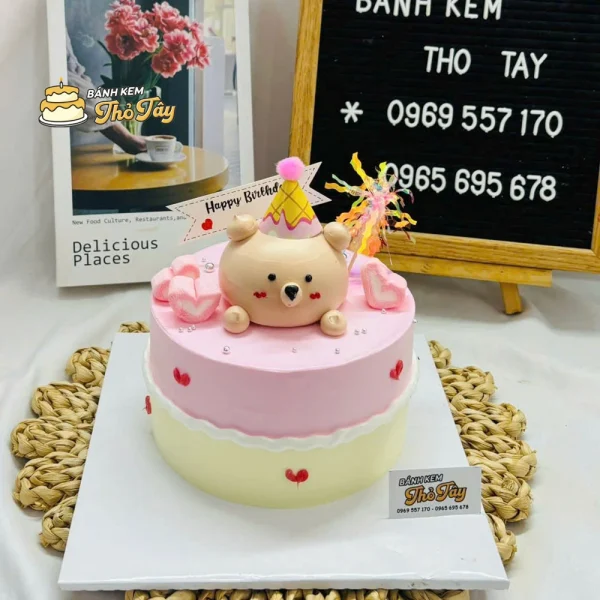 Bánh kem hình con gấu