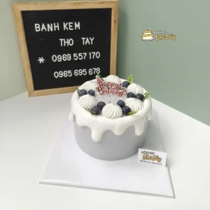 Bánh kem việt quất tặng bạn trai