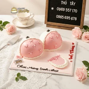 Bánh kem hài hước dễ thương