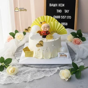 Bánh kem sinh nhật ông nội