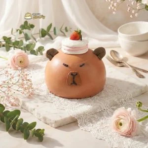 Bánh kem capybara cute