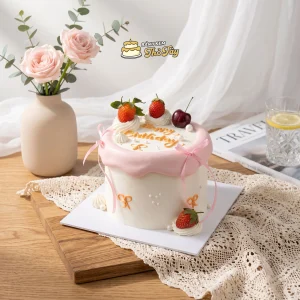 Bánh kem đơn giản cho nữ