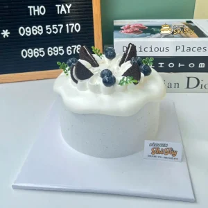 Bánh kem tươi oreo việt quất