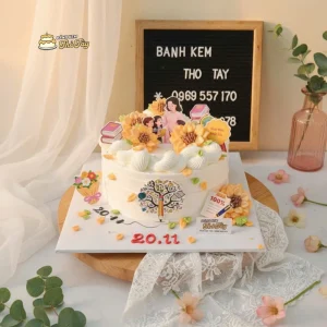 bánh sinh nhật tặng cô giáo
