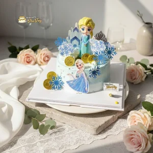 bánh sinh nhật công chúa elsa