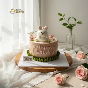 Bánh kem gấu nhỏ xinh