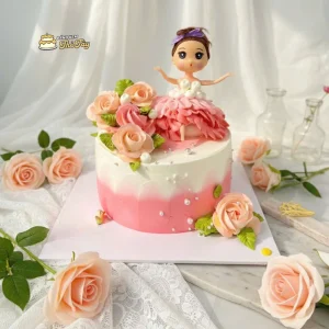 bánh sinh nhật búp bê công chúa