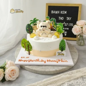 Bánh kem hình con chó