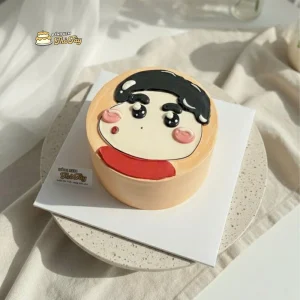 bánh sinh nhật hình shin cậu bé bút chì