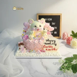 Bánh sinh nhật hình con chuột