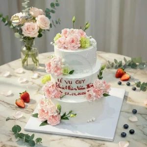 Bánh cưới 3 tầng