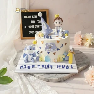 Bánh kem bé trai tuổi thìn