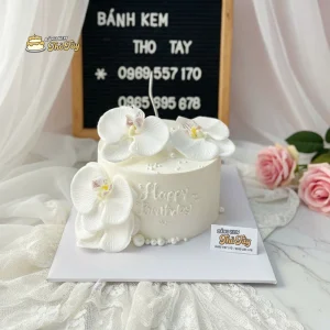Bánh kem hoa lan