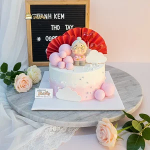 Bánh kem mừng thọ bà