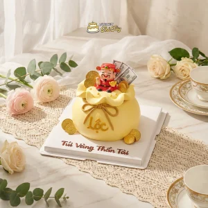 Bánh kem tài lộc