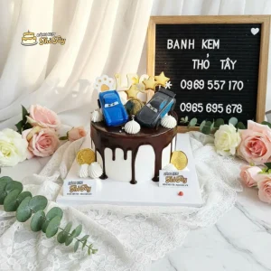 Bánh kem socola cho bé trai