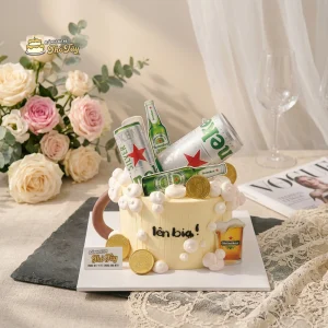 Bánh kem tặng bạn nhậu