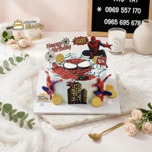 Bánh gato người nhện