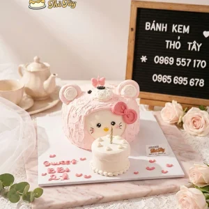 Bánh kem 3D hình gấu