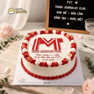 Bánh kem logo sự kiện