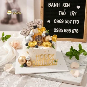 Bánh kem sinh nhật chivas